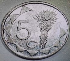 Namibia 4 seltene Münzen