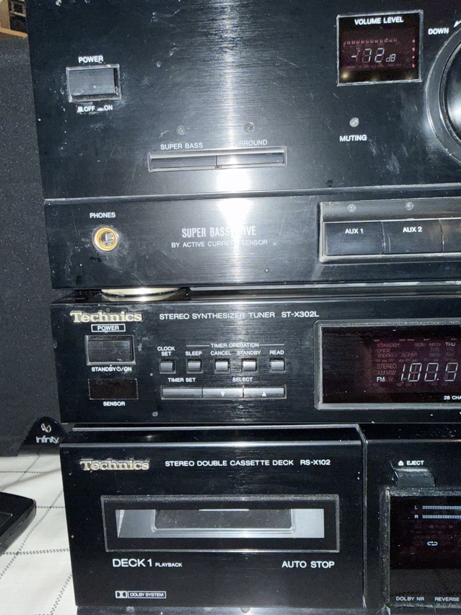 Technics Sistemi audio & multimediali: Technics Stereoanlage mit Infinty Lautsprecherboxen – Usato da Zürich venduto da fehlton 3