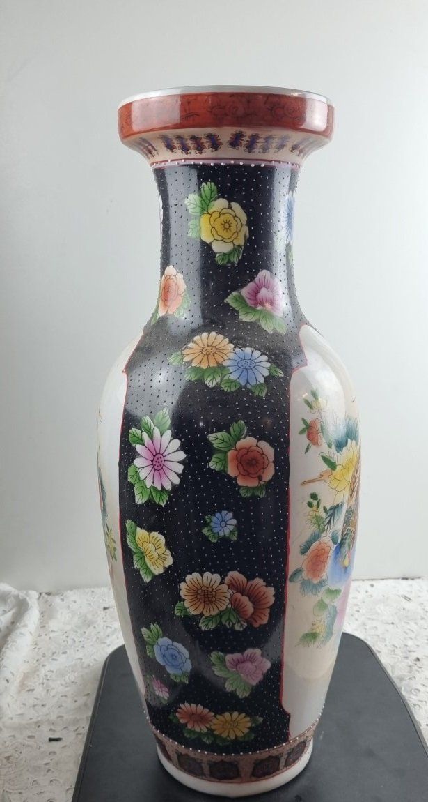 Vasi & Recipienti: Grosse Chinesische Balustervasen aus Keramik – Usato da Flums venduto da Flumsantik 1