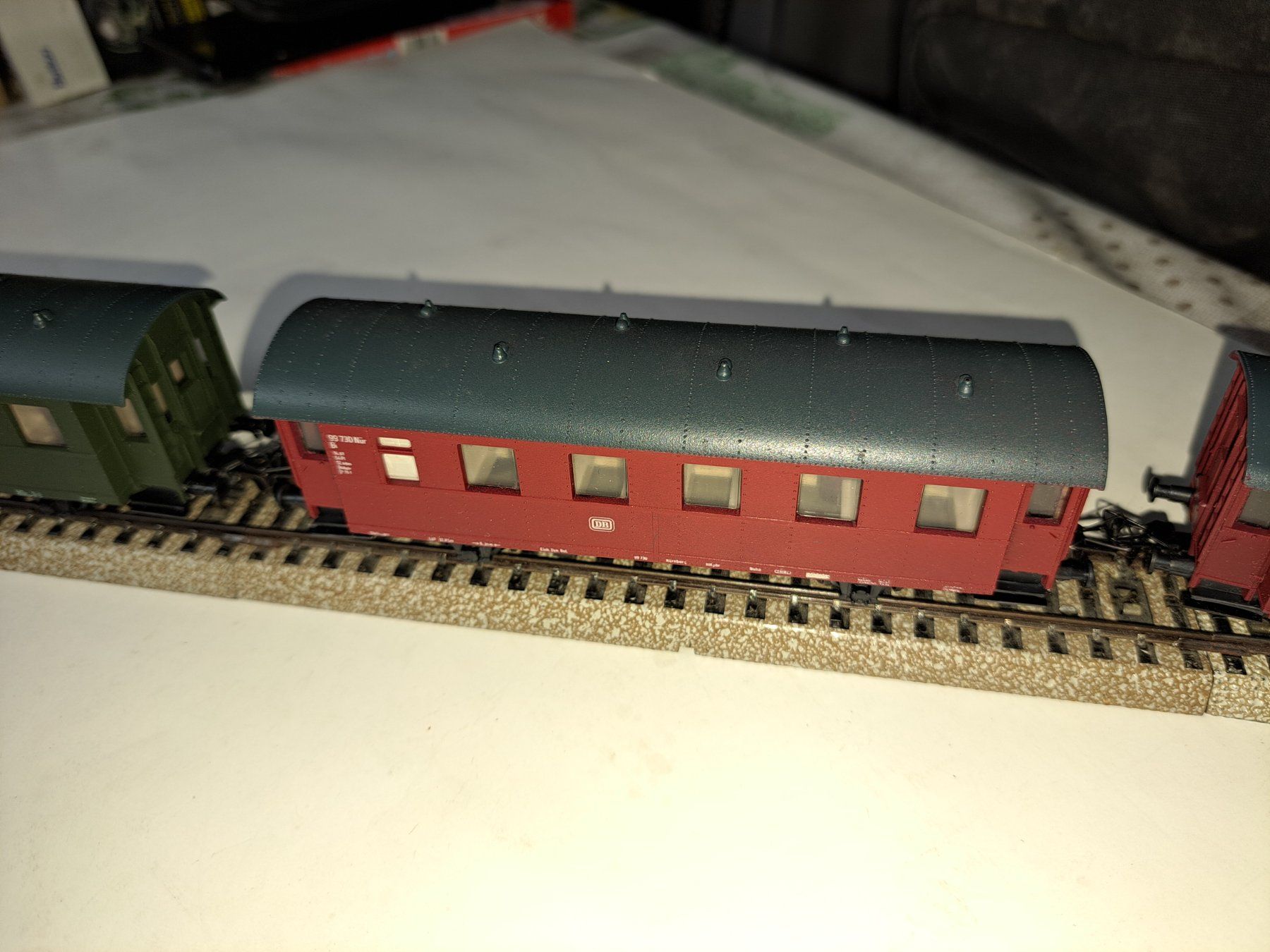 Piko Modelleisenbahnen: Donnerbüchsen der DB von Piko – Gebraucht aus Schwanden GL von roerich20 3