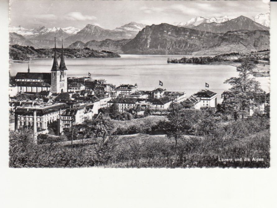 Cartoline postali: Luzern ca. 1950 – Usato da Bürglen TG venduto da StampGraf