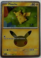 Pokémon Pikachu 027/128 30th Celebration EN