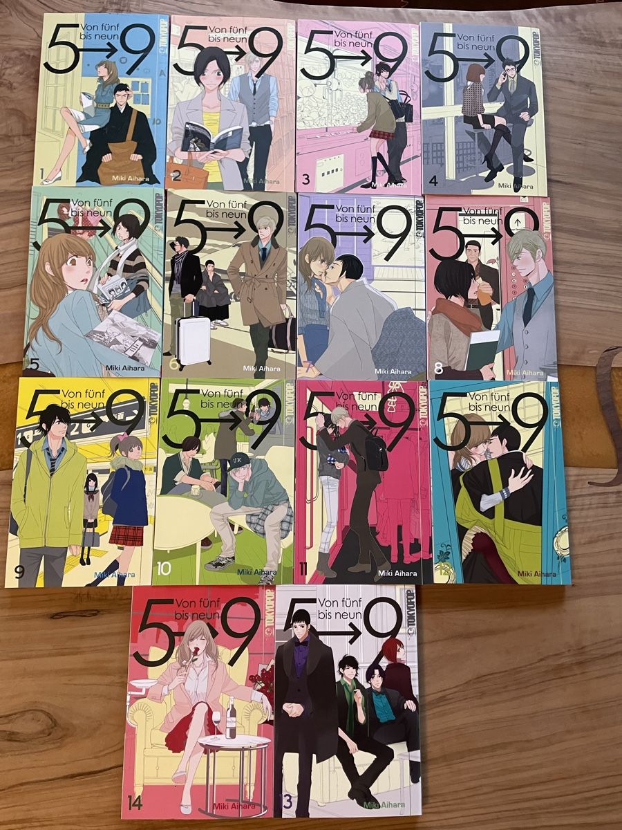 Fumetti: Von 5 bis 9 Manga 1-14 – Usato da Schaffhausen venduto da Annafeil