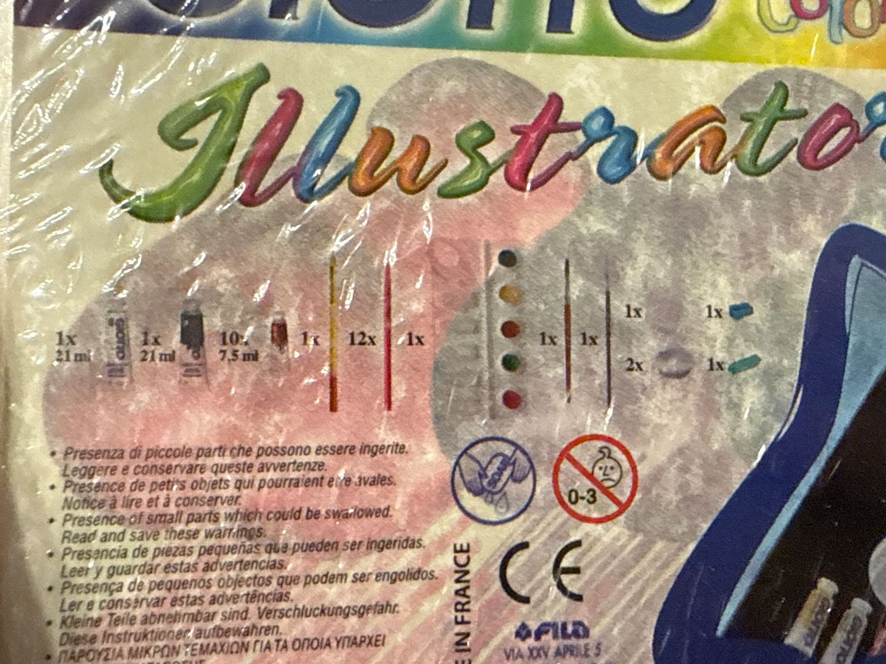 Colori: NEU! Giotto Malkasten – Nuovo e nell'imballaggio originale da Schönenwerd venduto da d.chiara 4