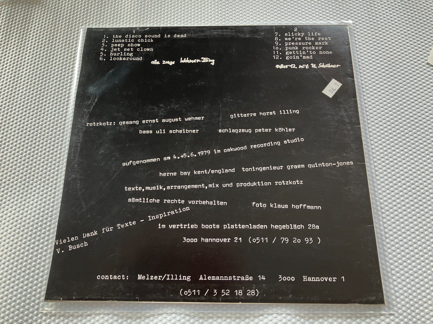 Dischi in vinile: Rotzkotz – Usato da Aarwangen venduto da Jukebox3 2