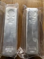 2 x 5kg Fine Silver 999 - Argor & Heraeus SA