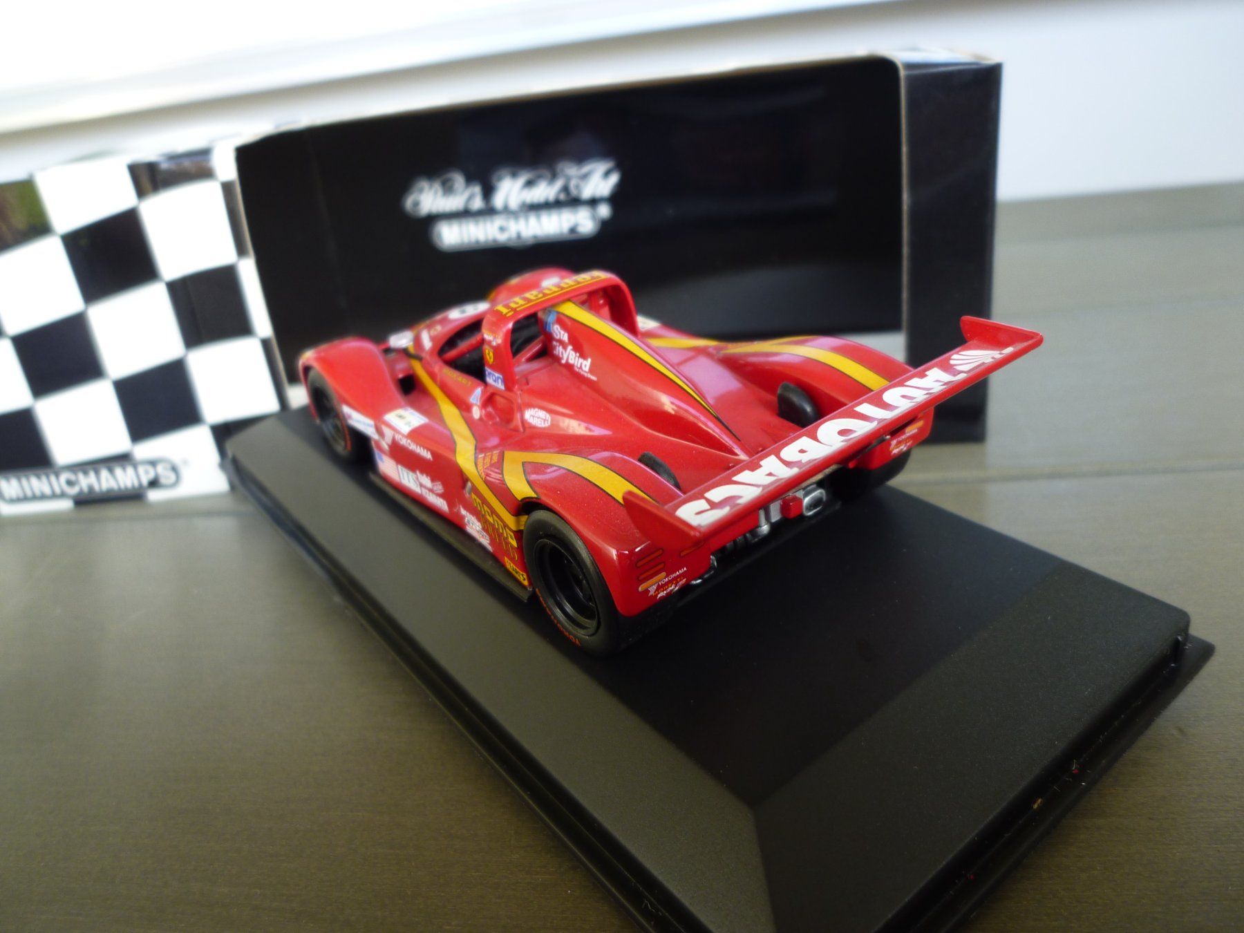 Ferrari Modellini d'auto: Ferrari 333 SP (Le Mans  1997) – Nuovo e nell'imballaggio originale da Flawil venduto da Imperiosud 3