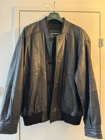 Lederjacke Bomber State Clothing