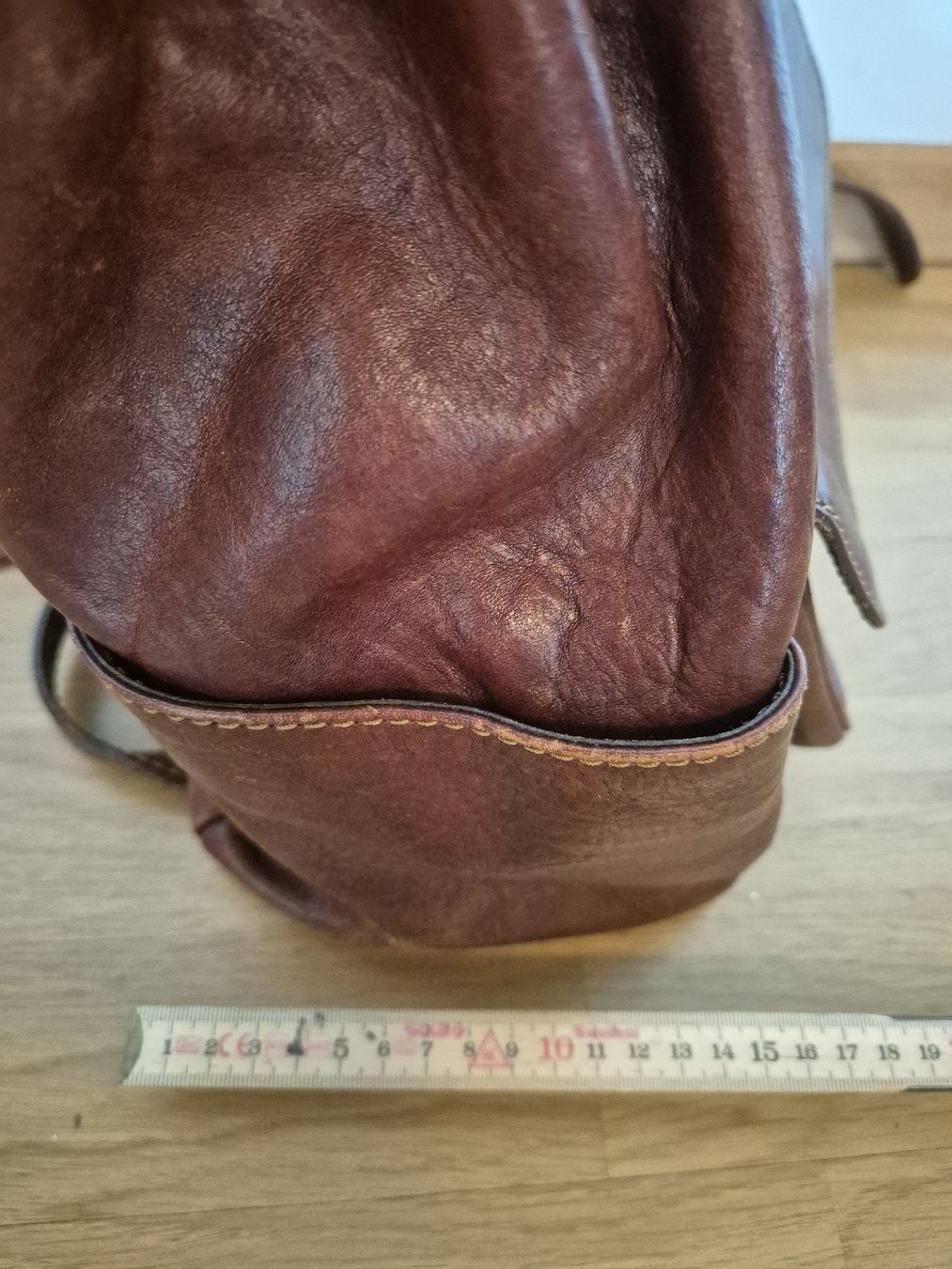 The Bridge Zaini: Lederrucksack The Bridge – Usato da Escholzmatt venduto da Commessa 3