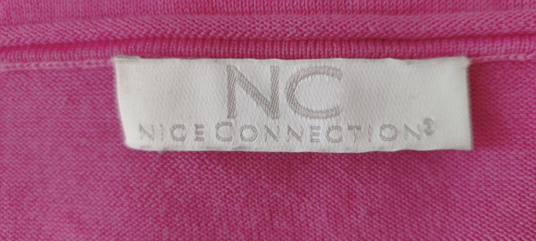 T-shirt: NICE CONNECTION Pullover Shirt Pulli Seide/Baumwolle Gr.S – Usato da Winterthur venduto da Lotusherz 3