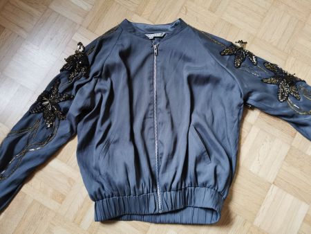 Vintage Pailletten Jacke Silvian Heach Gr. XS