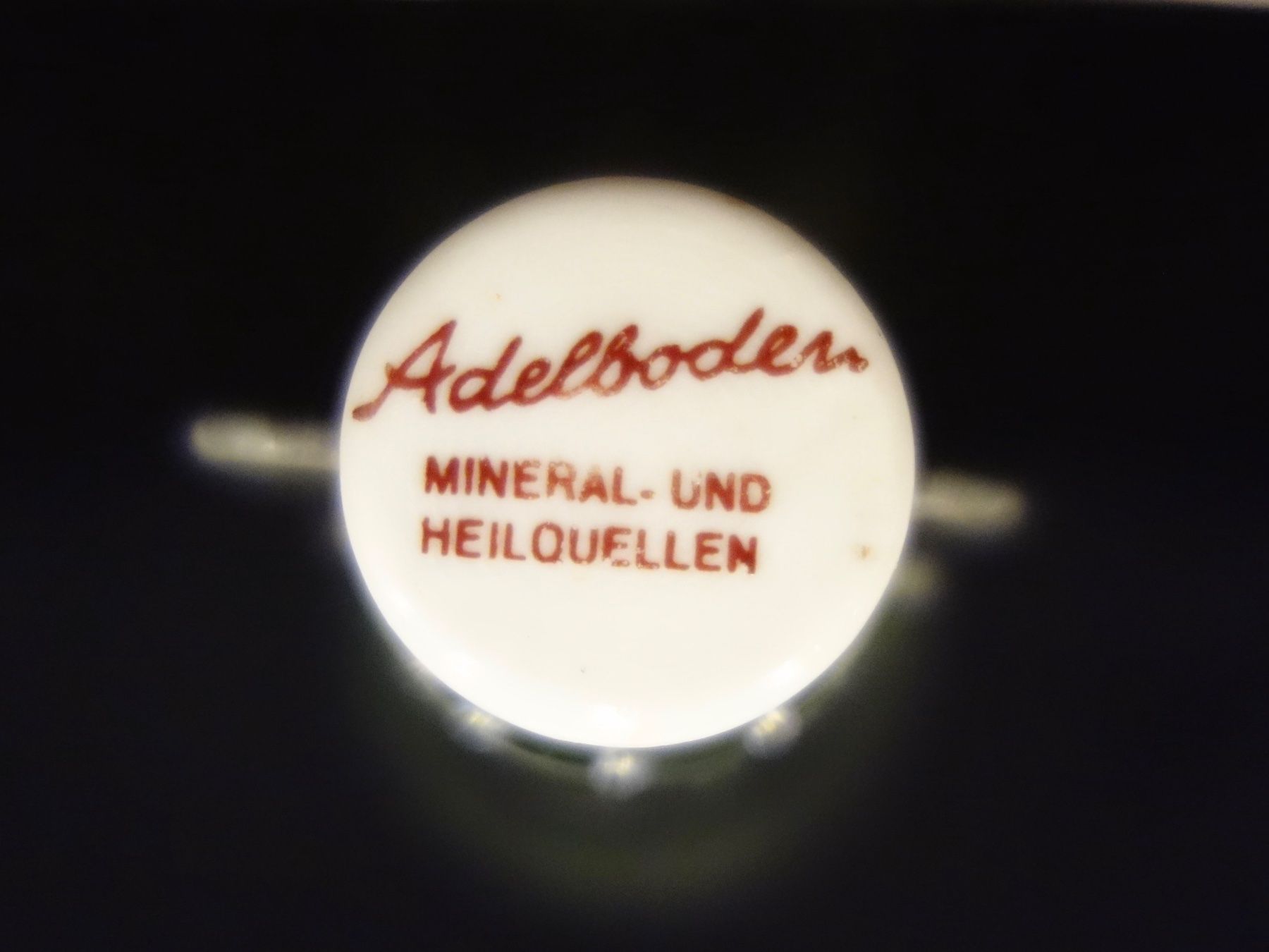 Verres, cruches & bouteilles: alte Flasche ADELBODNER ADEL - COLA 1961 – D'occasion à Kerzers par Flaschenposten 8