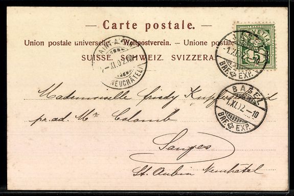 Cartes postales: AK Basel, Markt mit Rathaus – D'occasion à Berlin par bartko-reher 1
