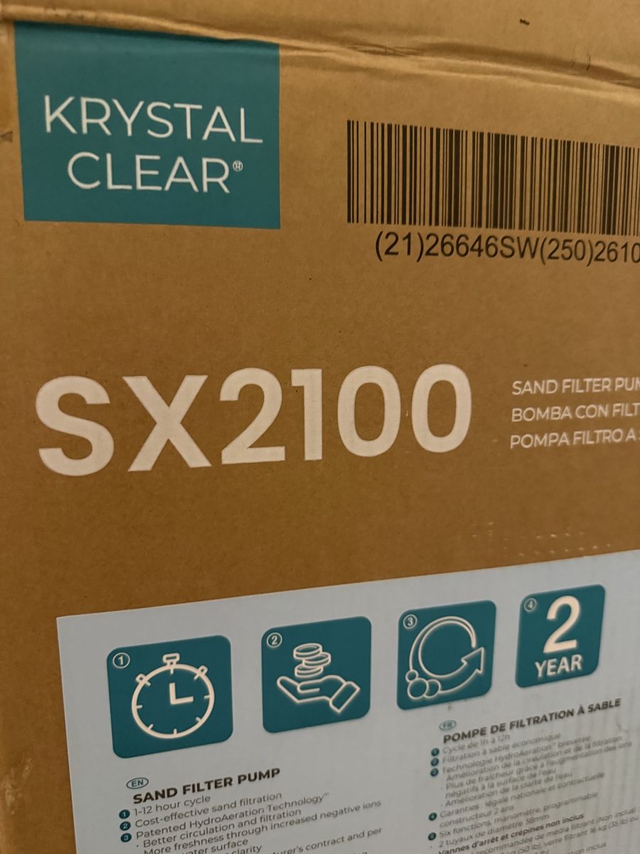 Intex Accessori per Piscine: Intex Sandfilteranlage SX2100 – Nuovo e nell'imballaggio originale da Schmitten FR venduto da mehusablau 1