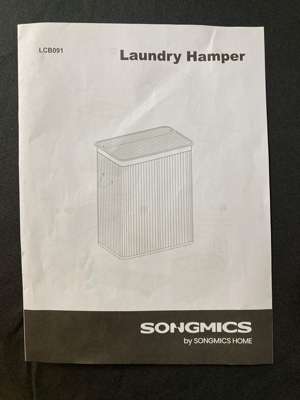 Wäschekörbe: SONGMICS | Wäschekorb | Laundry Hamper – Neu (gemäss Beschreibung) aus Wittenbach von Restwert_St-Gallen 1