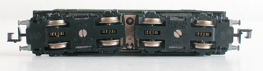 Trix Modellini di ferrovie: Minitrix elektr. Lokomotive E 144 der DB Spur N – Usato da Oberwil BL venduto da Klang 5