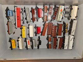 Märklin  und andere Güterwagen riesiges Konvolut  ohne OVP