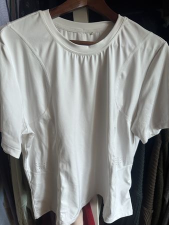 H&M move Sport Tshirt weiss, Gr. XL