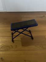 Fussstütze für Musiker, verstellbar, blau