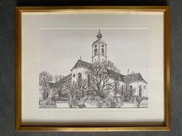 Godi Leiser Kunstdruck  Klosterkirche Kreuzlingen 76