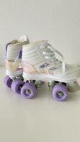 Rollschuhe Grösse 33 weiss lila neuwertig