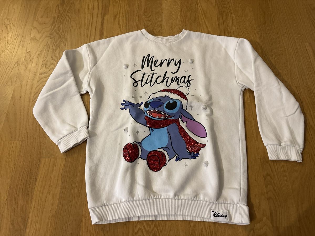 C&A Maglioni & Felpe: Pullover Disney Stitch weiss Grösse 158 – Usato da Rünenberg venduto da ZwergLi100