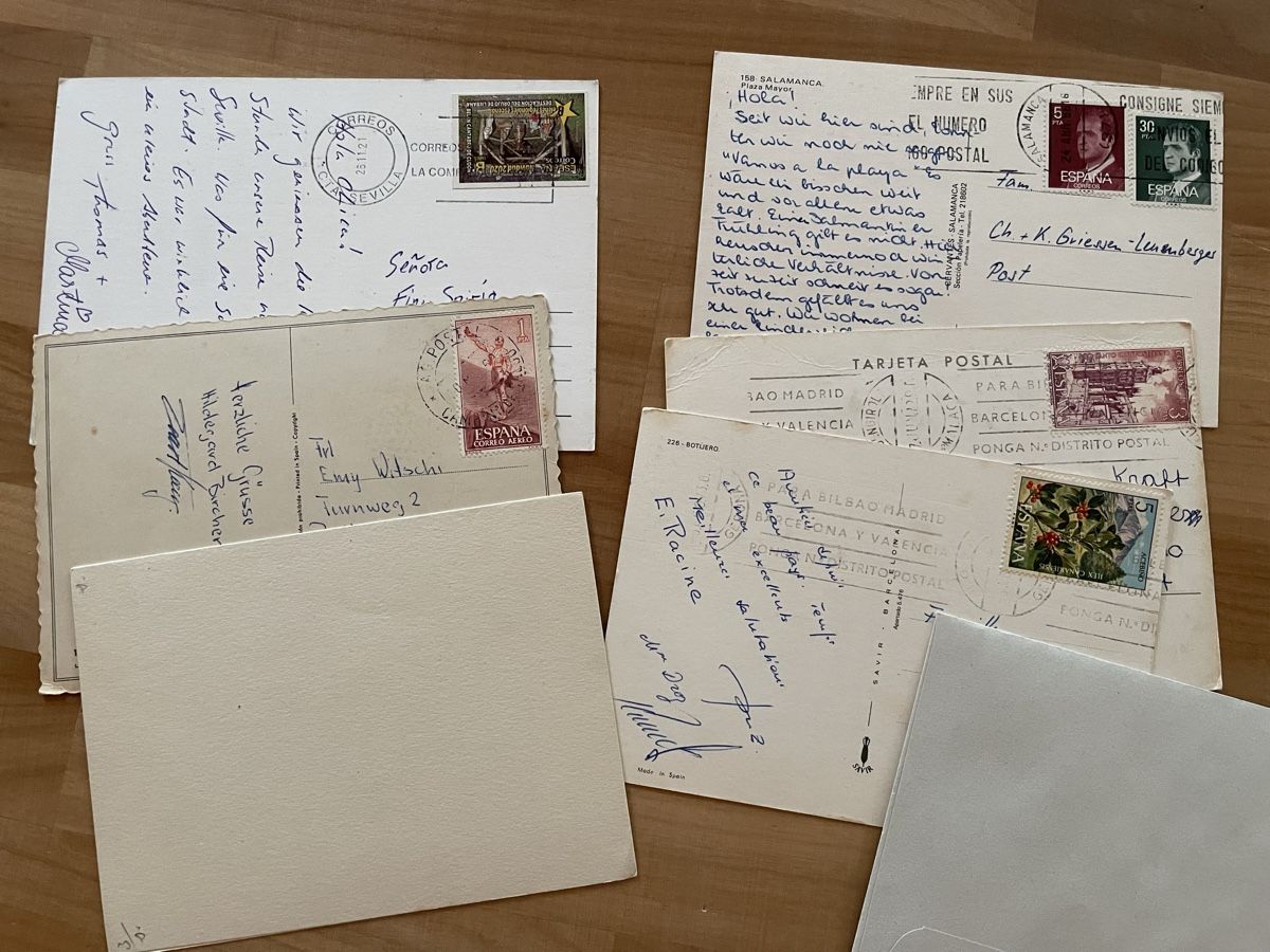 Cartoline postali: AK Spanischer Tanz & Co – Usato da Rümlang venduto da euqinom16 1