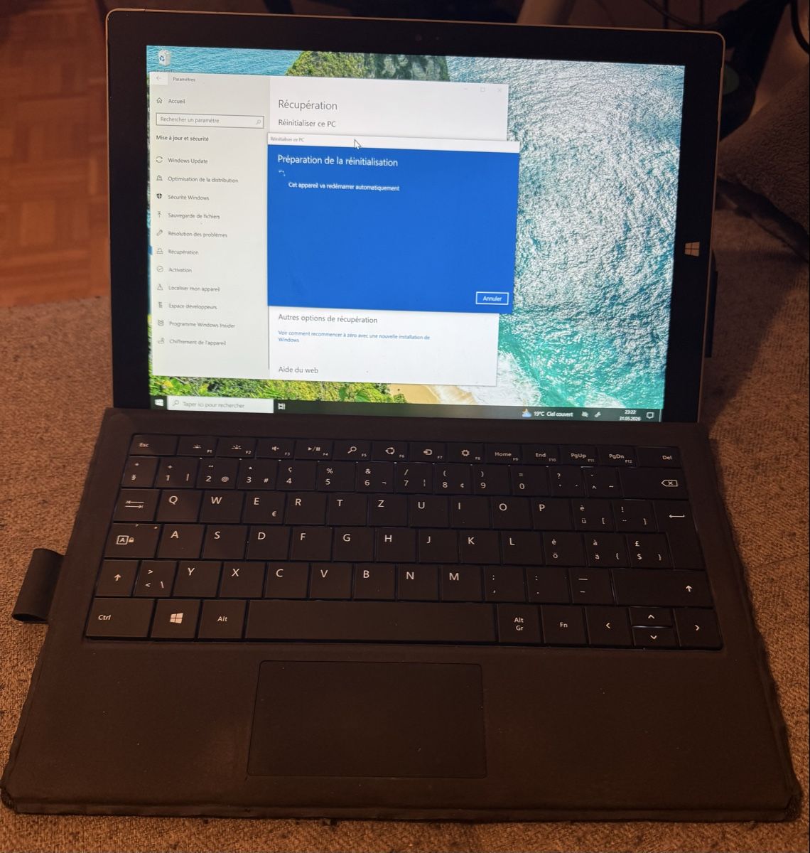 Microsoft Notebook: Surface pro 3 - 128 GO  – Usato da Geneve venduto da Fgal