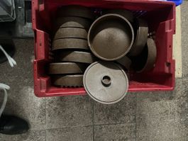 Tortillas warmhalten auf Kunststoff 26 Stück 