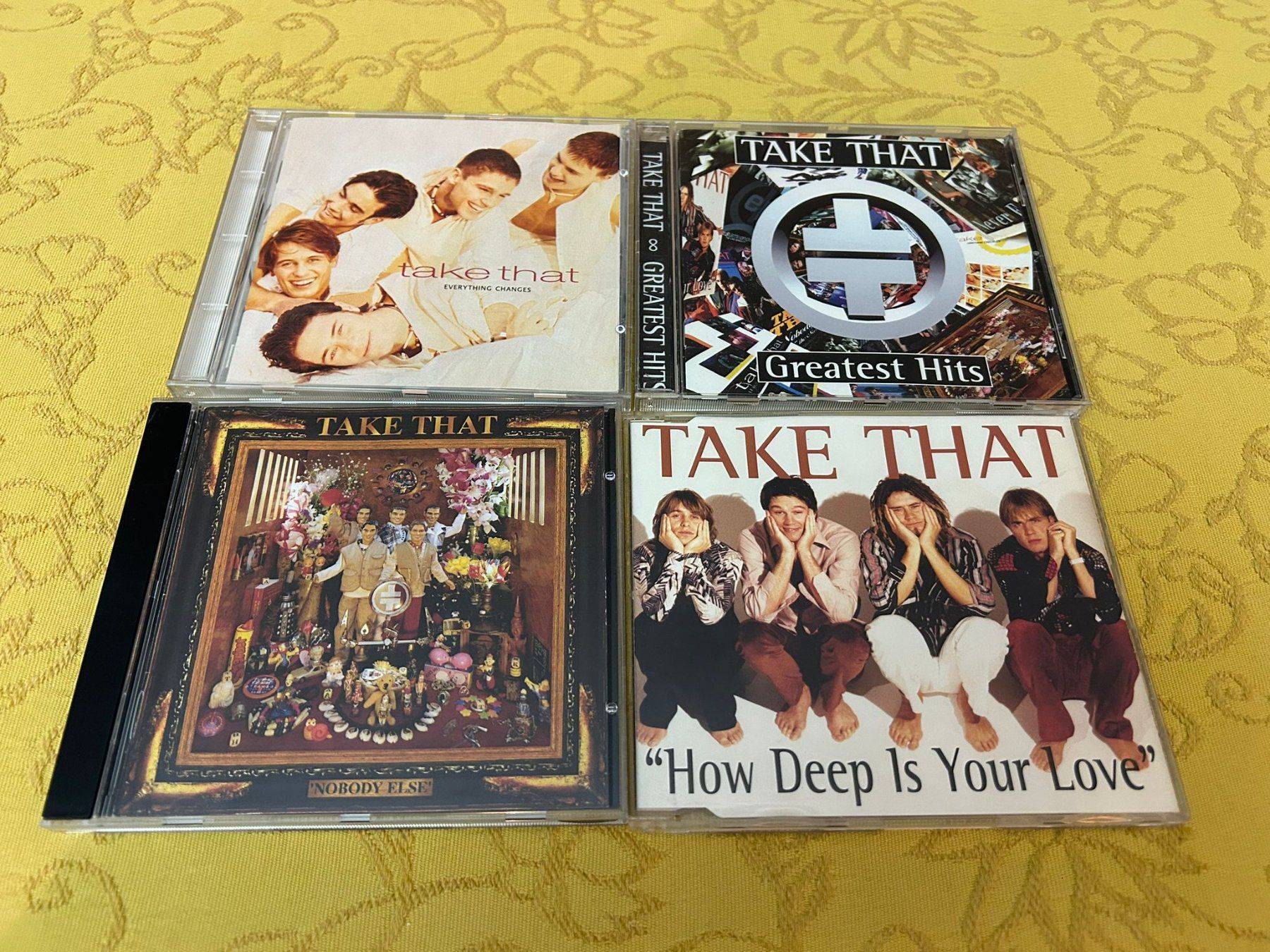CD: 4x CD Take that – Usato da Melano venduto da H-Sara