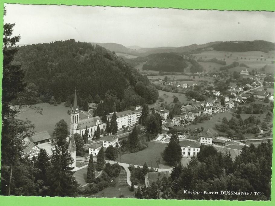 Cartoline postali: Kneipp-Kurort Dussnang /TG – Usato da Zürich venduto da t24_de