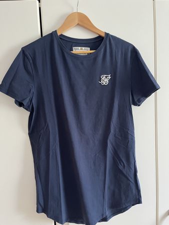SikSilk T-Shirt dunkelblau Grösse M neuwertig