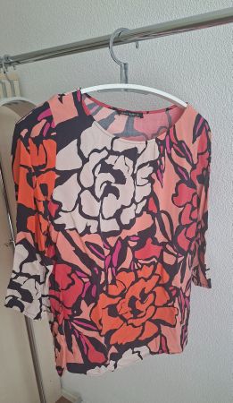 Bluse Betty Barclay gemustert Viskose bunt Grösse 36