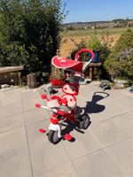 Smoby Baby Balade Dreirad mit Schiebestange/Sonnendach/Bügel