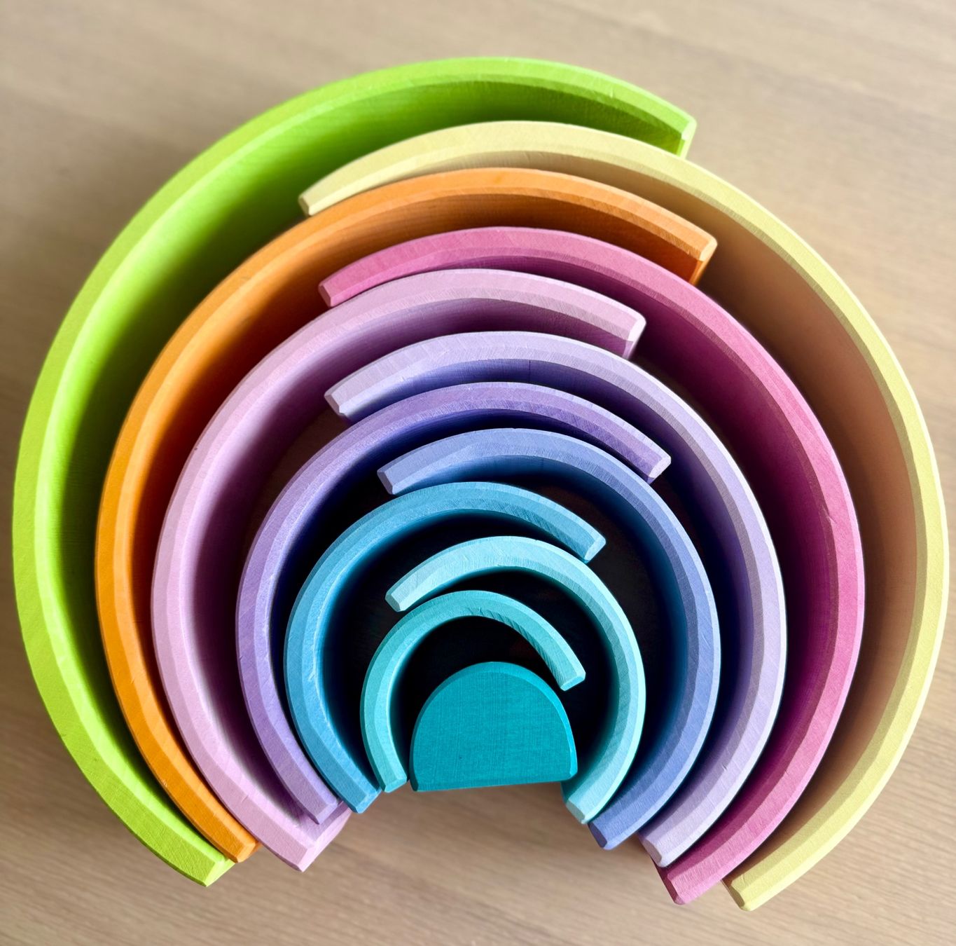 Spielzeuge: Grimms Grosser Regenbogen Pastell – Gebraucht aus Meilen von tplm 3