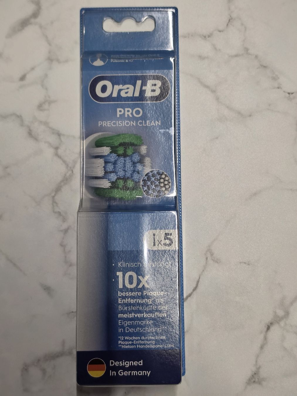 Oral B Cura dei denti: Oral-B Pro Precision Clean Aufsteckbürsten, 4er Pack – Nuovo (secondo la descrizione) da Heimberg venduto da Gendarm
