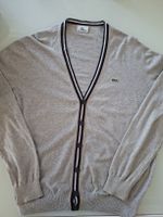 Cardigan Lacoste Gris, Taille 4 - Élégant & Confortable
