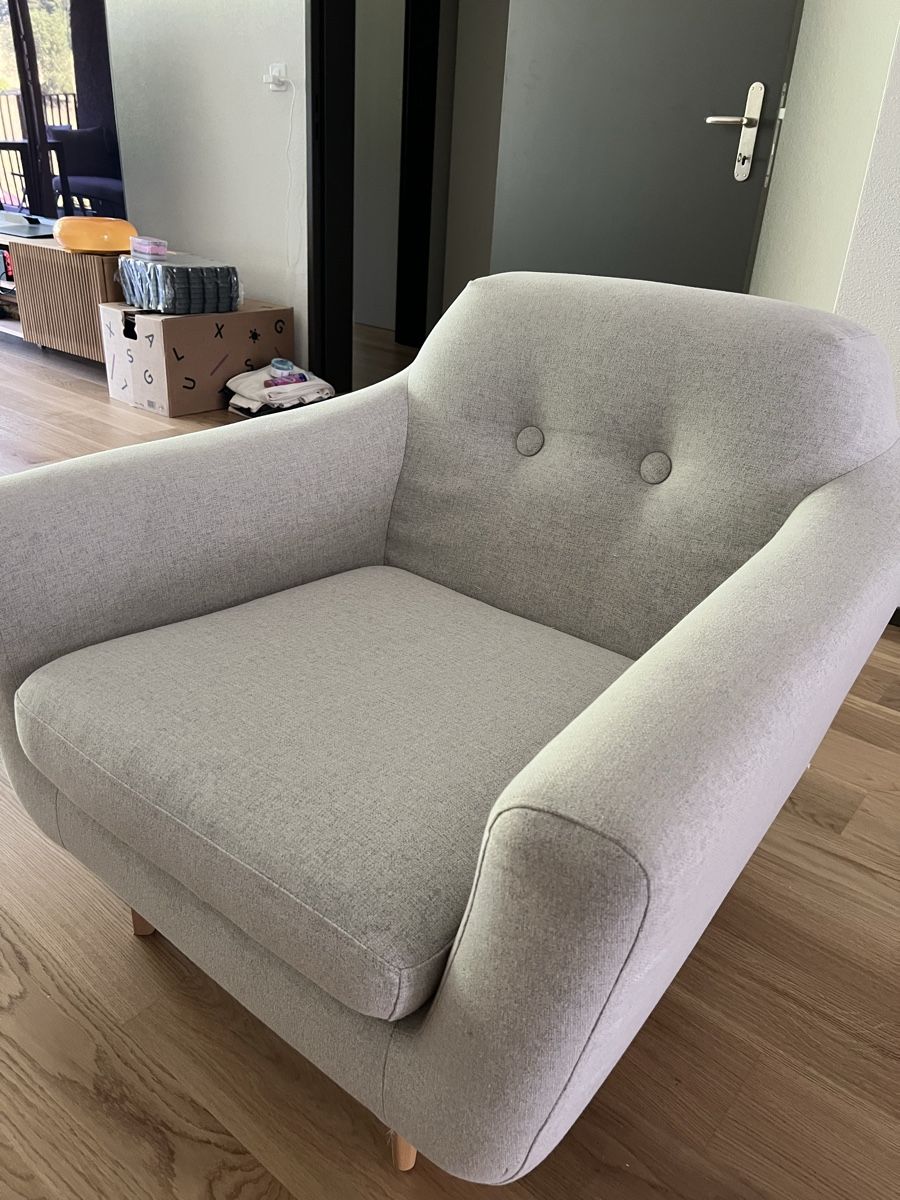 Ikea Fauteuils: Ikea Armchair light grey – D'occasion à Zürich par max_hxf5 2