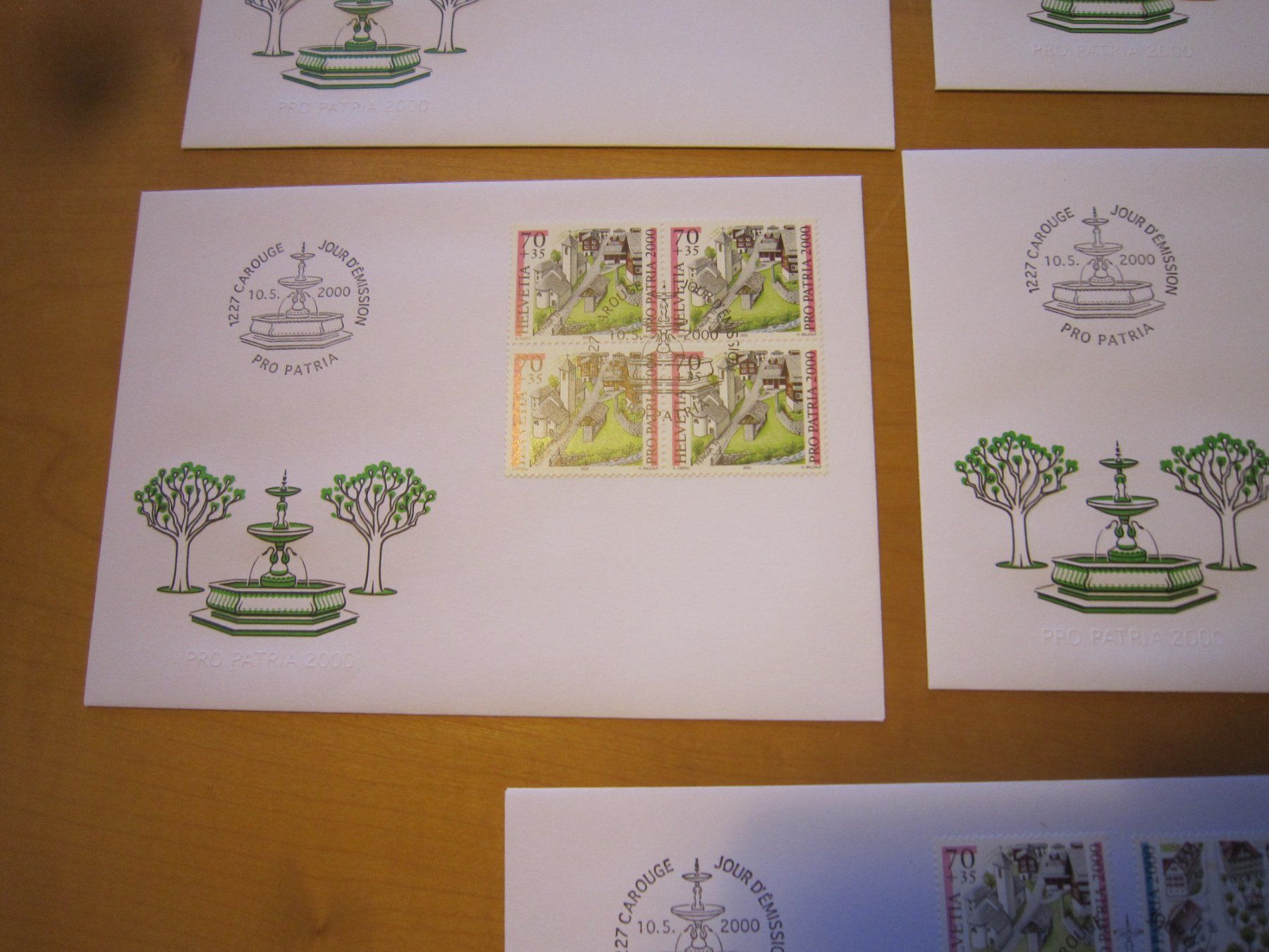 Tutti i francobolli: PP 2000 FDC Serie und 4er – Usato da Gordola venduto da Polentaefung 4