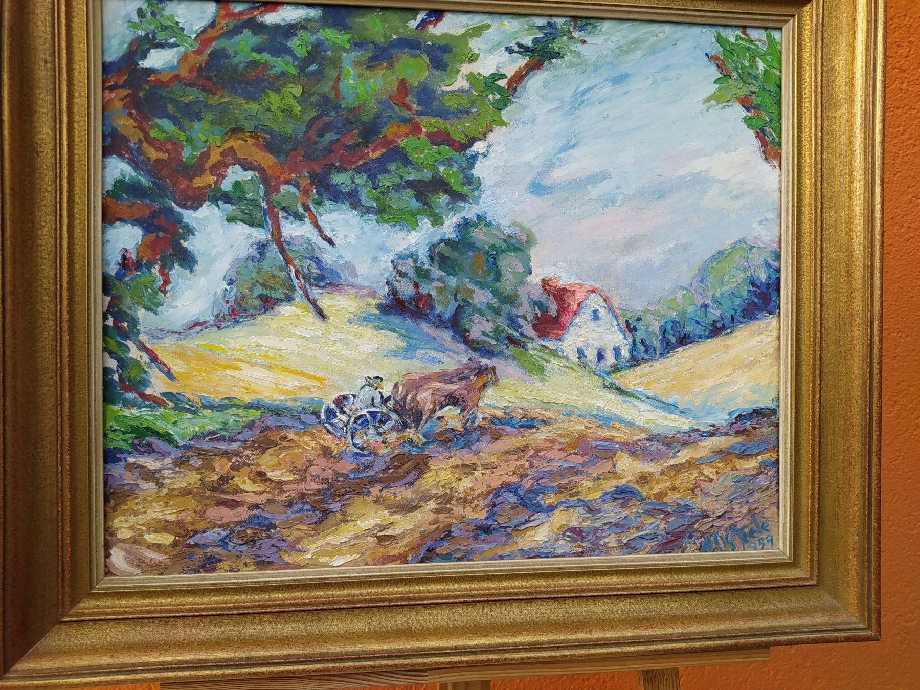 Dipinti: Ölgemälde signiert, datiert – Usato da Bretzwil venduto da nefith 2