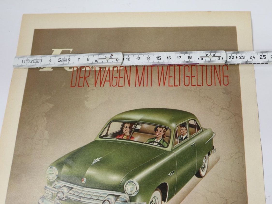 Posters & Illustrations: Grosse Werbung Ford ca. 1950  ca. 33cm – D'occasion à Eschenbach SG par Astalavista 1
