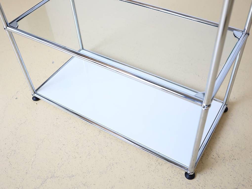 USM Scaffali: USM Sideboard / Regal mit Glastablar, Lieferung möglich – Usato da Meinisberg venduto da atelier_TILIJA 7