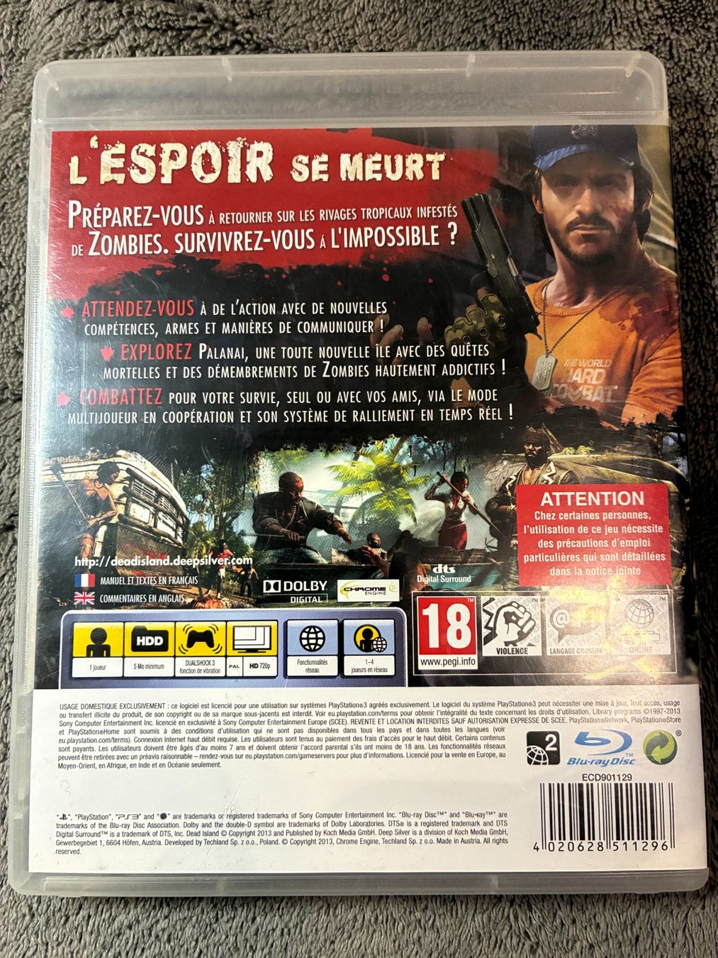 Jeux: Dead Island PS3 – D'occasion à Le Locle par Ndex_collection 3
