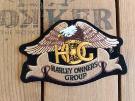 Harley Owners Group HOG Aufnäher, Neu / 12 x 8 cm