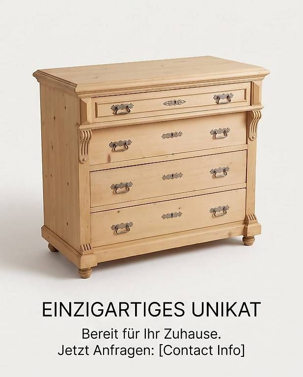 Cassettiere: Schubladenkommode Antik, Tanne  – Usato da Biglen venduto da adrian017 3
