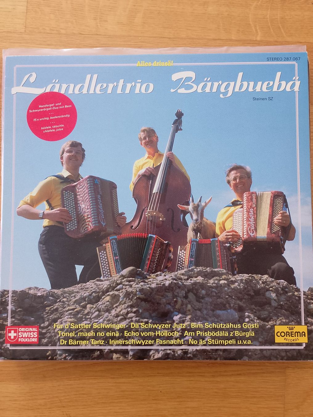 Dischi in vinile: Ländlertrio Bärgbuebä LP – Usato da Altdorf UR venduto da boardsofcanada