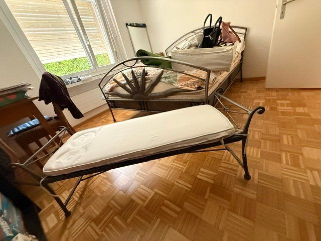 Letti: Bett mit Matratze und Bank – Usato da Zürich venduto da Kuehe 1