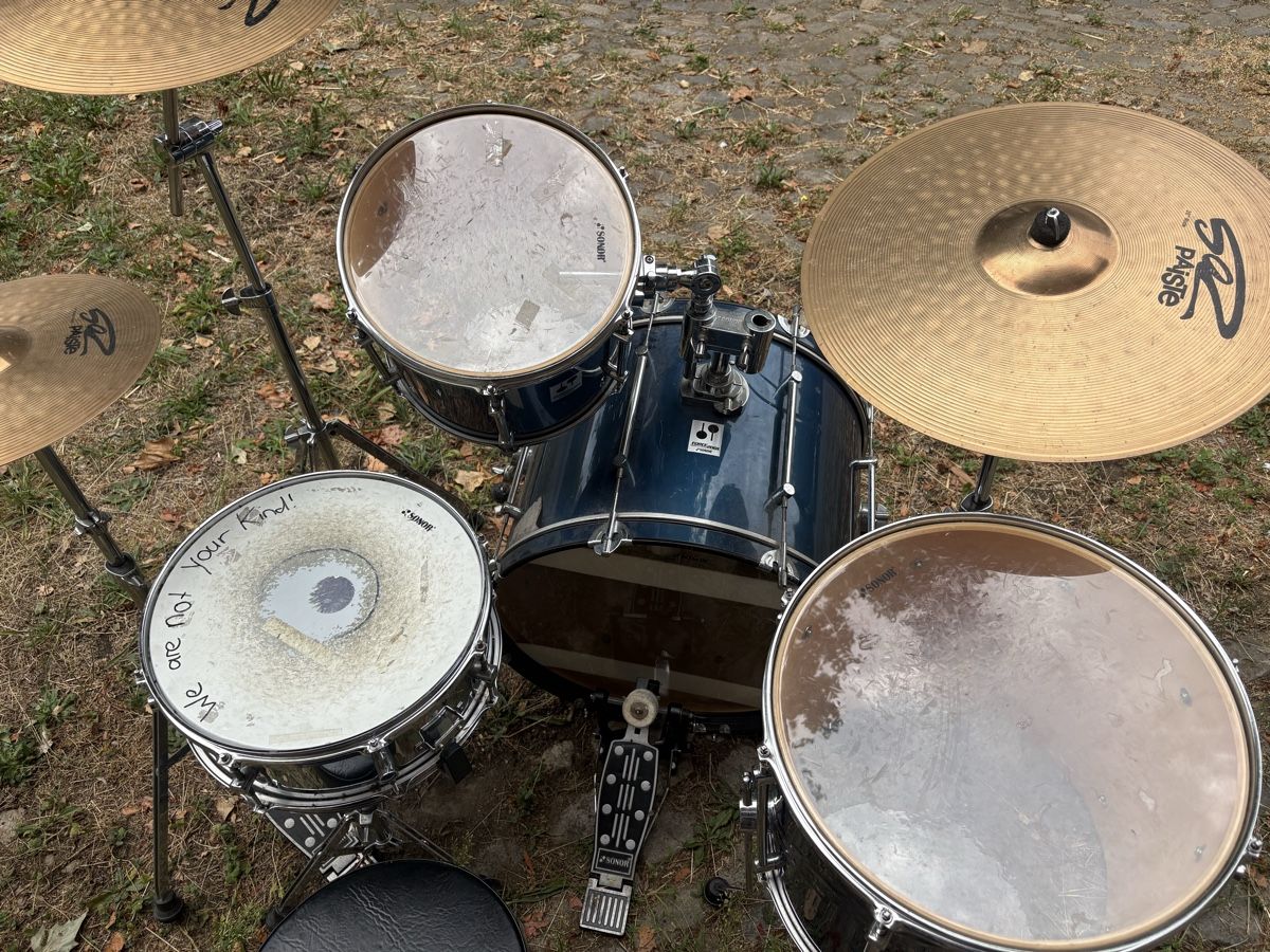 Instruments de musique: Sonor Schlagzeug blau gebraucht – D'occasion à Frieswil par tentimesbigger 2
