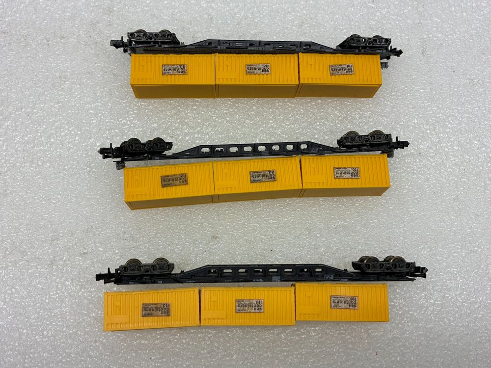 Röwa 7102 Supermodell N= 3x Containerwagen seacontainers ltd (Neu ...