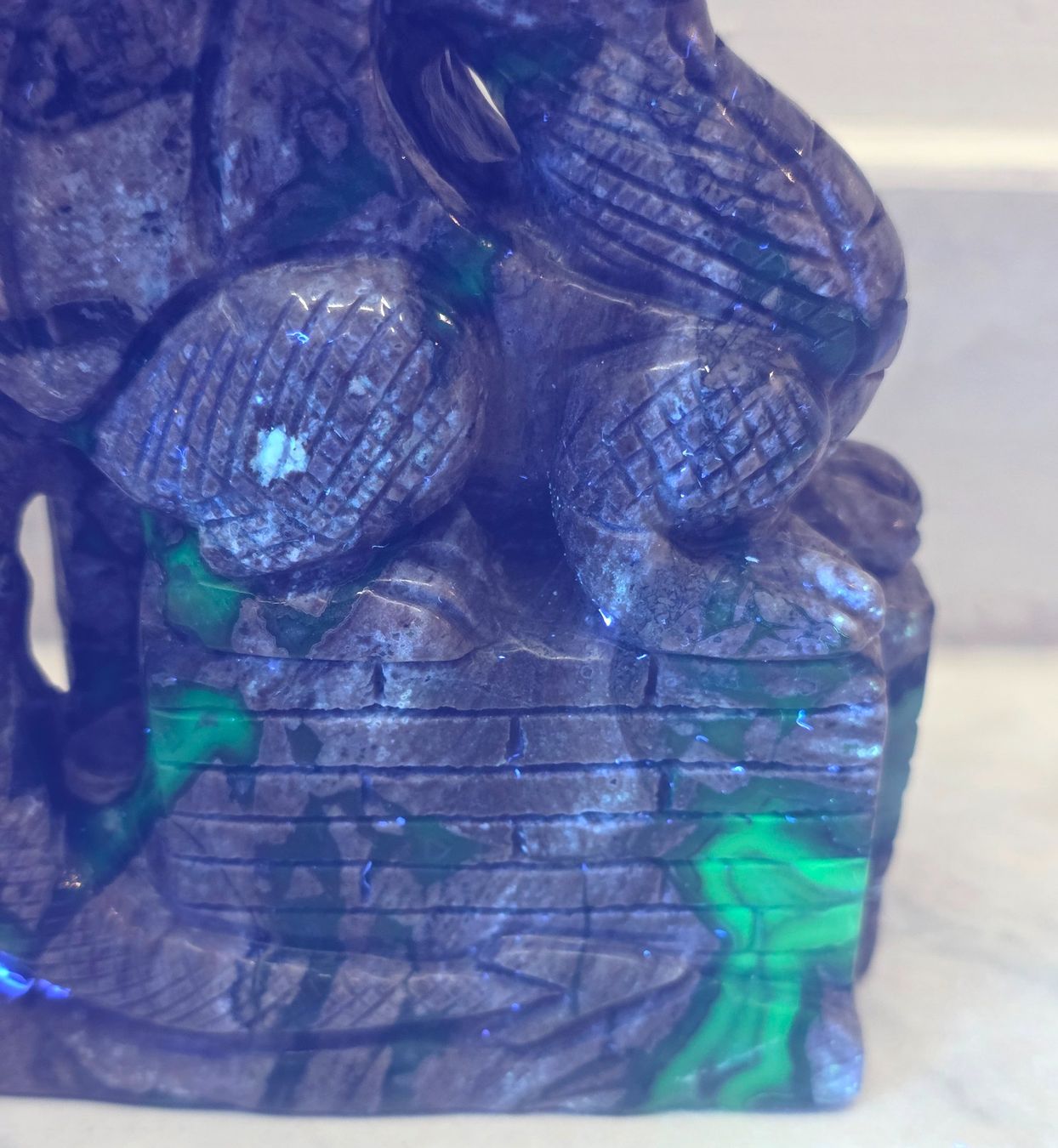 Minerali & Pietre curative: Vulkanachat Drache 682g – Nuovo e nell'imballaggio originale da Matzingen venduto da Shay_Crystalz 3